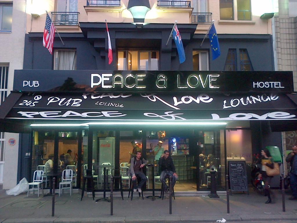 Peace & Love Hostel Paris Exterior foto