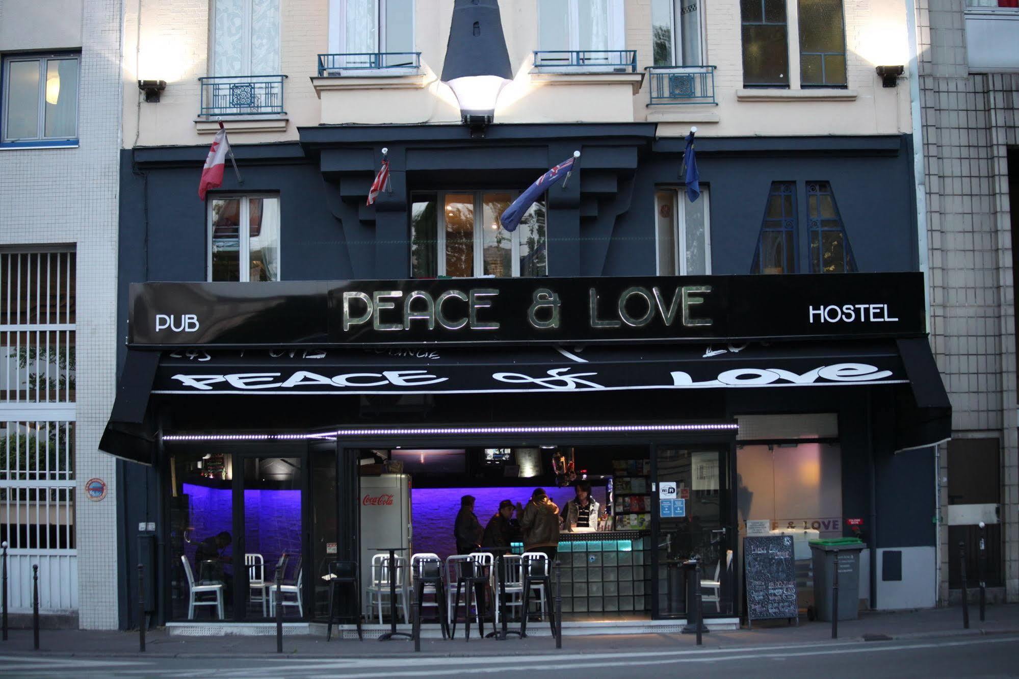 Peace & Love Hostel Paris Exterior foto